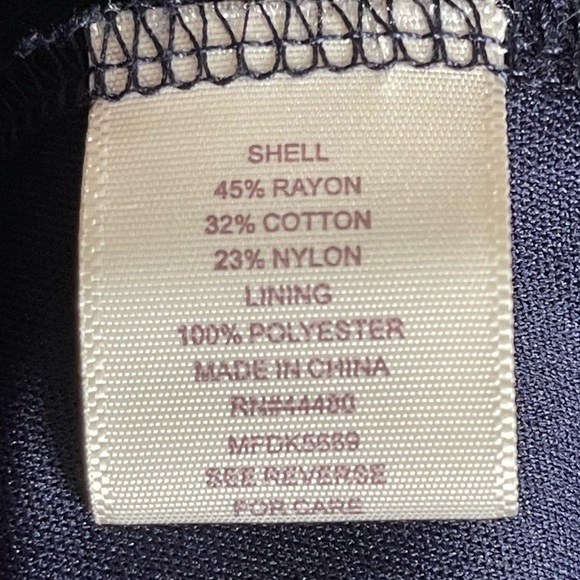 Love, Fire Navy Blue Lace Dress Size Large - Picture 6 of 7